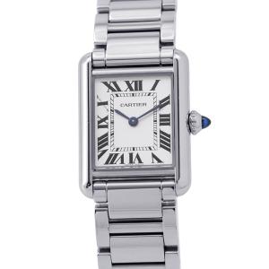 カルティエ タンク マスト SM WSTA0051 Cartier 腕時計 シルバー文字盤 クォーツ 中古