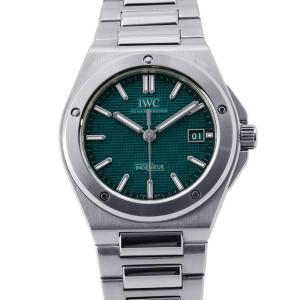 IWC インヂュニア オートマティック IW328903 腕時計 ウォッチ アクア文字盤 中古