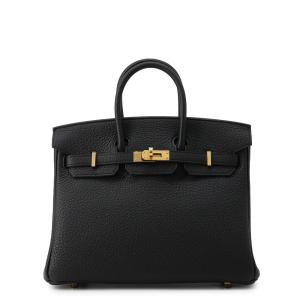 エルメス バーキン25 ブラック/ゴールド金具 トゴ G刻印 HERMES Birkin 黒