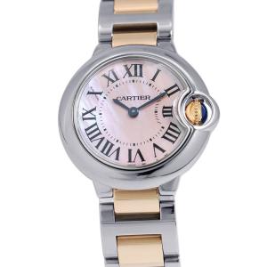 カルティエ バロンブルー SM W6920034 Cartier 腕時計 ウォッチ レディース クォーツ 中古