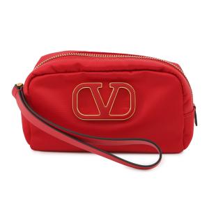 ヴァレンティノ・ガラヴァーニ ポーチ Vスリング ナイロン VALENTINO 小物入れ 中古