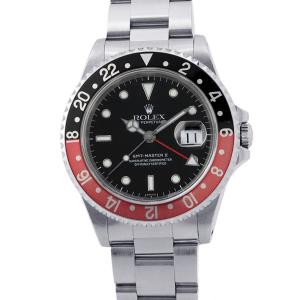 ロレックス GMTマスター2 デイト A番 16710 ROLEX 腕時計 ウォッチ 黒文字盤 中古