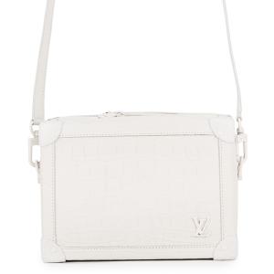 ルイヴィトン ショルダーバッグ クロコダイル ソフトトランク N95537 LOUIS VUITTON ヴィトン バッグ 白 【安心保証】
