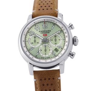 ショパール ミッレミリア クラシック クロノグラフ Chopard 腕時計 グリーン文字盤 中古
