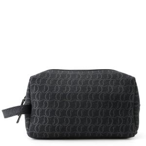 クリスチャン・ルブタン クラッチバッグ ZIP N FLAP ジャカード キャンバス 1245219 Christian Louboutin 黒 【安心保証】