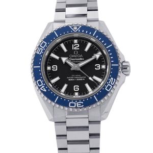 オメガ シーマスター プラネット オーシャン 600M 217.30.42.21.01.002 OMEGA 腕時計 黒文字盤 中古