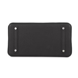 エルメス バーキン30 ブラック/シルバー金具...の詳細画像2