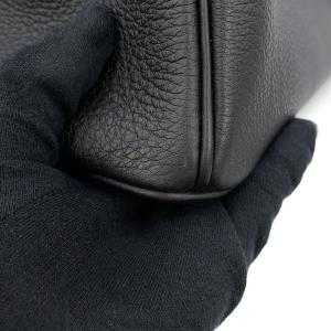 エルメス バーキン30 ブラック/シルバー金具...の詳細画像5