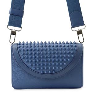 クリスチャン・ルブタン ショルダーウォレット エクスプローラーファンク スタッズ カーフレザー 3235191 Christian Louboutin 財布 黒