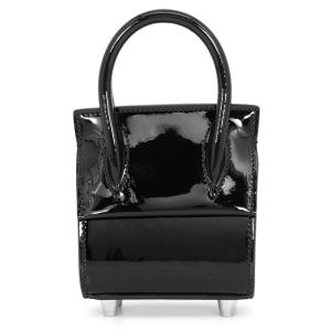 クリスチャン・ルブタン ハンドバッグ パロマ ナノ パテント Christian Louboutin ２wayショルダー 黒 【安心保証】