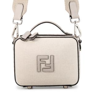 フェンディ ショルダーバッグ セレリア スーツケース ミニ キャンバス レザー 7VA552 FENDI