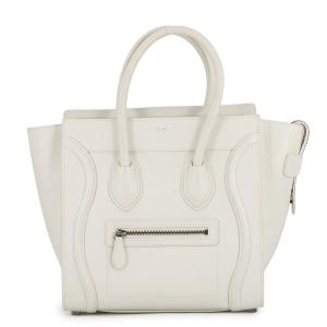 セリーヌ ハンドバッグ ラゲージ マイクロショッパー 189793 CELINE バッグ 白