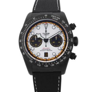 チュードル ブラックベイ クロノ カーボン 26 世界限定2026本 M79377KN-0003 TUDOR チューダー 腕時計 白文字盤 中古