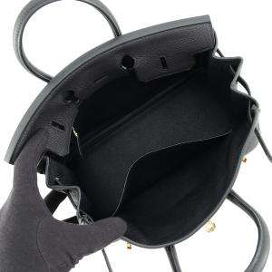 エルメス バーキン25 ブラック/ゴールド金具...の詳細画像4