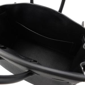 エルメス バーキン25 ブラック/ゴールド金具...の詳細画像5