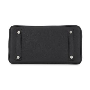 エルメス バーキン25 ブラック/シルバー金具...の詳細画像2