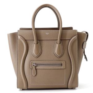 セリーヌ ハンドバッグ ラゲージ マイクロ ショッパー 167793DRU CELINE 中古