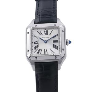 カルティエ サントス デュモン SM WSSA0086 Cartier 腕時計 シルバー文字盤 中古