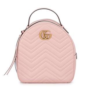 グッチ リュック GGマーモント バックパック レザー 476671 GUCCI バッグ 中古