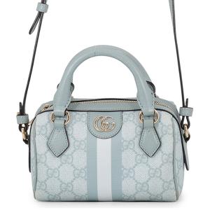 グッチ ショルダーバッグ オフィディア ボストンバッグ スーパーミニ GGスプリーム/レザー781490 GUCCI 2wayハンドバッグ 中古
