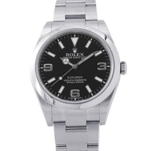 ロレックス エクスプローラー1 ランダムシリアル ルーレット 214270 ROLEX 腕時計 黒文字盤 中古