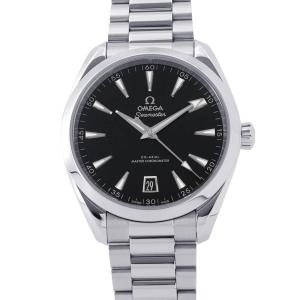 オメガ シーマスター アクアテラ コーアクシャル 220.10.41.21.01.002 OMEGA 腕時計 黒文字盤 中古