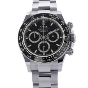 ロレックス コスモグラフ デイトナ ランダムシリアル ルーレット 126500LN ROLEX 腕時計 黒文字盤 中古