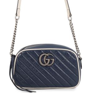グッチ チェーンショルダーバッグ GGマーモント キルティング スモール レザー 447632 GUCCI バッグ 中古
