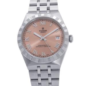 チュードル ロイヤル M2836C1A0-0105 TUDOR チューダー 腕時計 サーモンピンク文字盤 中古