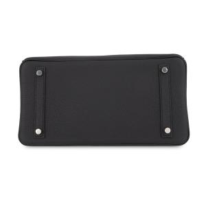 エルメス バーキン30 ブラック/シルバー金具...の詳細画像2