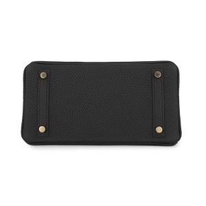 エルメス バーキン25 ブラック/ゴールド金具...の詳細画像2