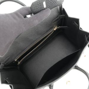 エルメス バーキン25 ブラック/ゴールド金具...の詳細画像5