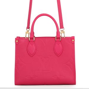 ルイヴィトン ハンドバッグ モノグラム・アンプラント オンザゴーPM M45660 LOUIS VUITTON 2wayショルダーバッグ 中古