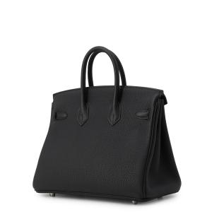 エルメス バーキン25 ブラック/シルバー金具...の詳細画像1