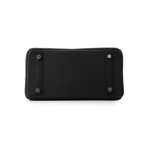 エルメス バーキン25 ブラック/シルバー金具...の詳細画像2
