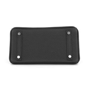 エルメス バーキン25 ブラック/シルバー金具...の詳細画像2