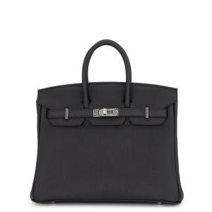 エルメス バーキン25 ブラック/シルバー金具 ...の商品画像