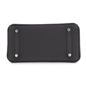 エルメス バーキン25 ブラック/シルバー金具...の詳細画像2