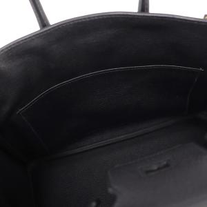 エルメス バーキン25 ブラック/ゴールド金具...の詳細画像5