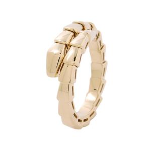 ブルガリ リング セルペンティ ヴァイパー リング K18YGイエローゴールド サイズXL 358636 BVLGARI 指輪 中古