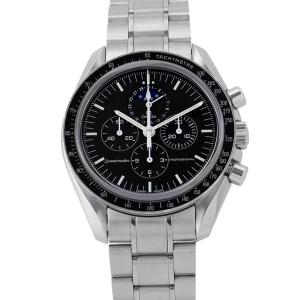 オメガ スピードマスター プロフェッショナル ムーンフェイズ 3576.50.00 OMEGA 腕時計 黒文字盤 中古