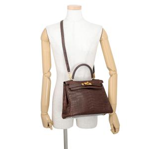 エルメス ハンドバッグ ケリー28 内縫い グ...の詳細画像4