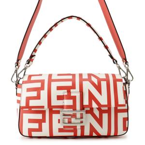フェンディ ハンドバッグ バゲット ミディアム マーク・ジェイコブス コラボ 8BR600 FENDI バッグ 白 中古