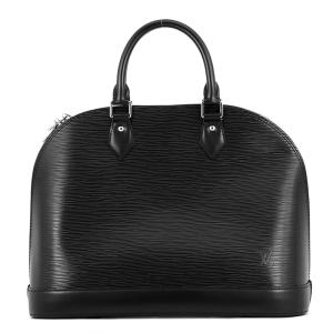 ルイヴィトン ハンドバッグ エピ アルマMM M52142 LOUIS VUITTON ヴィトン バッグ 黒 ブラック 中古