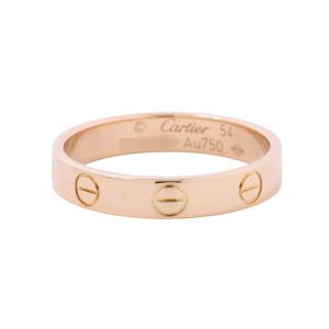カルティエ リング LOVE リング SM スモールモデル K18PGピンクゴールド リングサイズ54 B4085200 指輪 ラブリング 中古