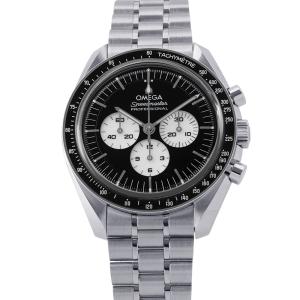 オメガ スピードマスター ムーンウォッチ プロフェッショナル OMEGA 腕時計 黒文字盤 中古