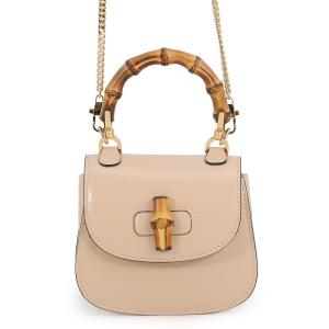 グッチ ハンドバッグ バンブー 1947 ナノ レザー 760246 GUCCI ２wayショルダー