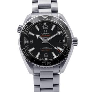 オメガ シーマスター プラネットオーシャン 215.30.40.20.01.001 OMEGA 腕時計 黒文字盤 中古