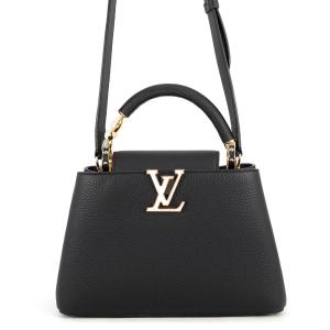 ルイヴィトン ハンドバッグ トリヨンレザー カプシーヌBB M29602 LOUIS VUITTON 2wayショルダーバッグ ブラック 黒 中古