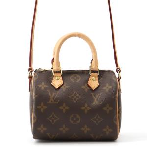 ルイヴィトン ハンドバッグ モノグラム ナノ・スピーディ M61252 LOUIS VUITTON 2WAYショルダーバッグ ヴィトン バッグ 中古